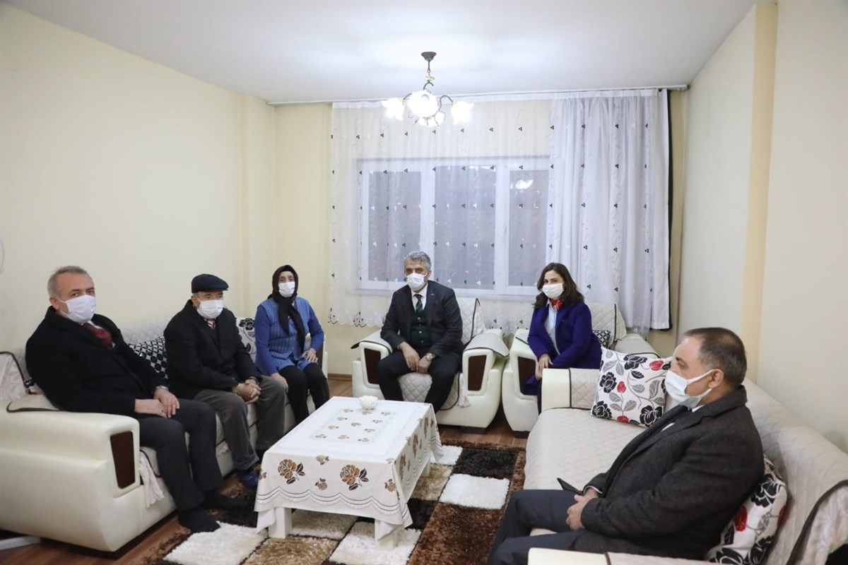 Valimiz Sayın Mehmet MAKAS  ve Eşi Hanımefendi Elif MAKAS Aile Ziyaretlerinde Bulundular  