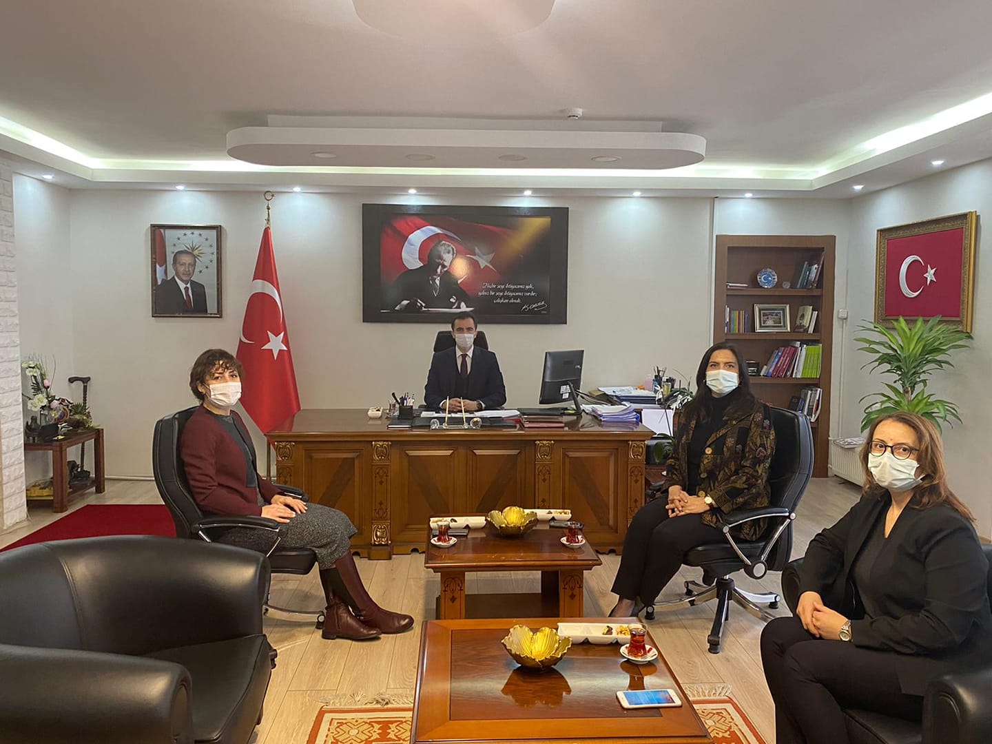 Kadının Güçlendirilmesi Faaliyetleri Kapsamında Kestel Kaymakamlığına Ziyaret Gerçekleştirildi