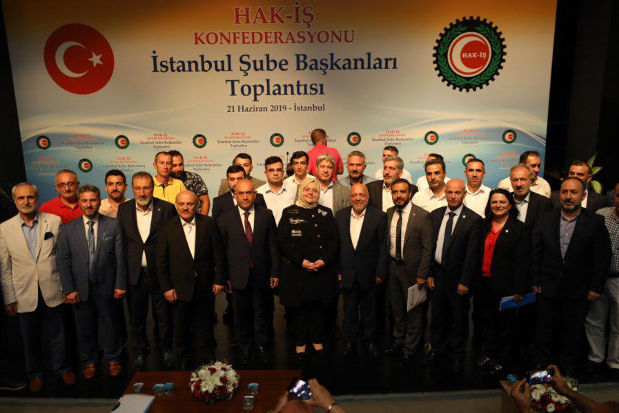 Bakan Selçuk, HAK-İŞ İstanbul Şube Başkanları Toplantısı’na Katıldı