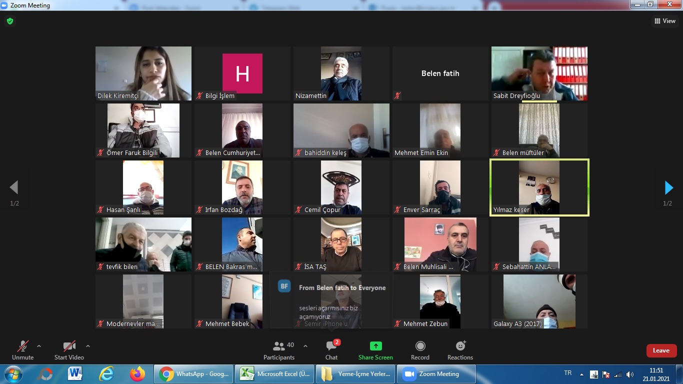 Arsuz, İskenderun ve Belen İlçe Muhtarlarına “Madde Kullanım Riski ve Madde Bağımlılığından Korunma” Konulu Seminer Verildi.