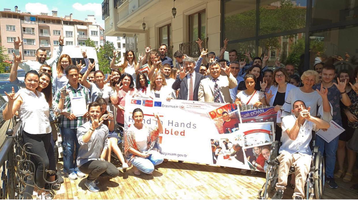 İkinci Kez Düzenlenen AB Erasmus+Gençlik Hareketliliği 2018-3-TR01-KA105 Hibe Programına Saray Engelsiz Yaşam Bakım ve Rehabilitasyon Merkezi Ev Sahipliği Yaptı