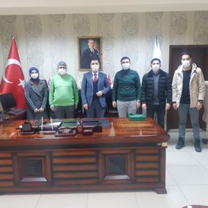 YEDAM Şube Başkanından İl Müdürümüz Tarık KUŞMAN’ı ziyaret etti. - fotoğraf 2