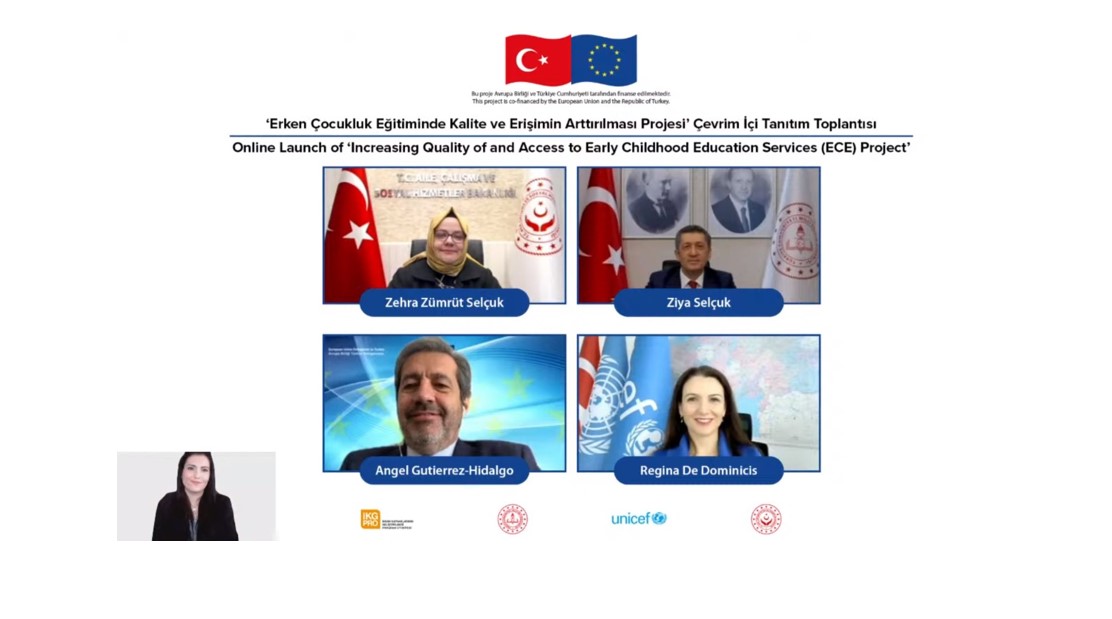 Bakan Selçuk, "Erken Çocukluk Eğitiminde Kalite ve Erişimin Artırılması Projesi" Tanıtım Toplantısında Konuştu