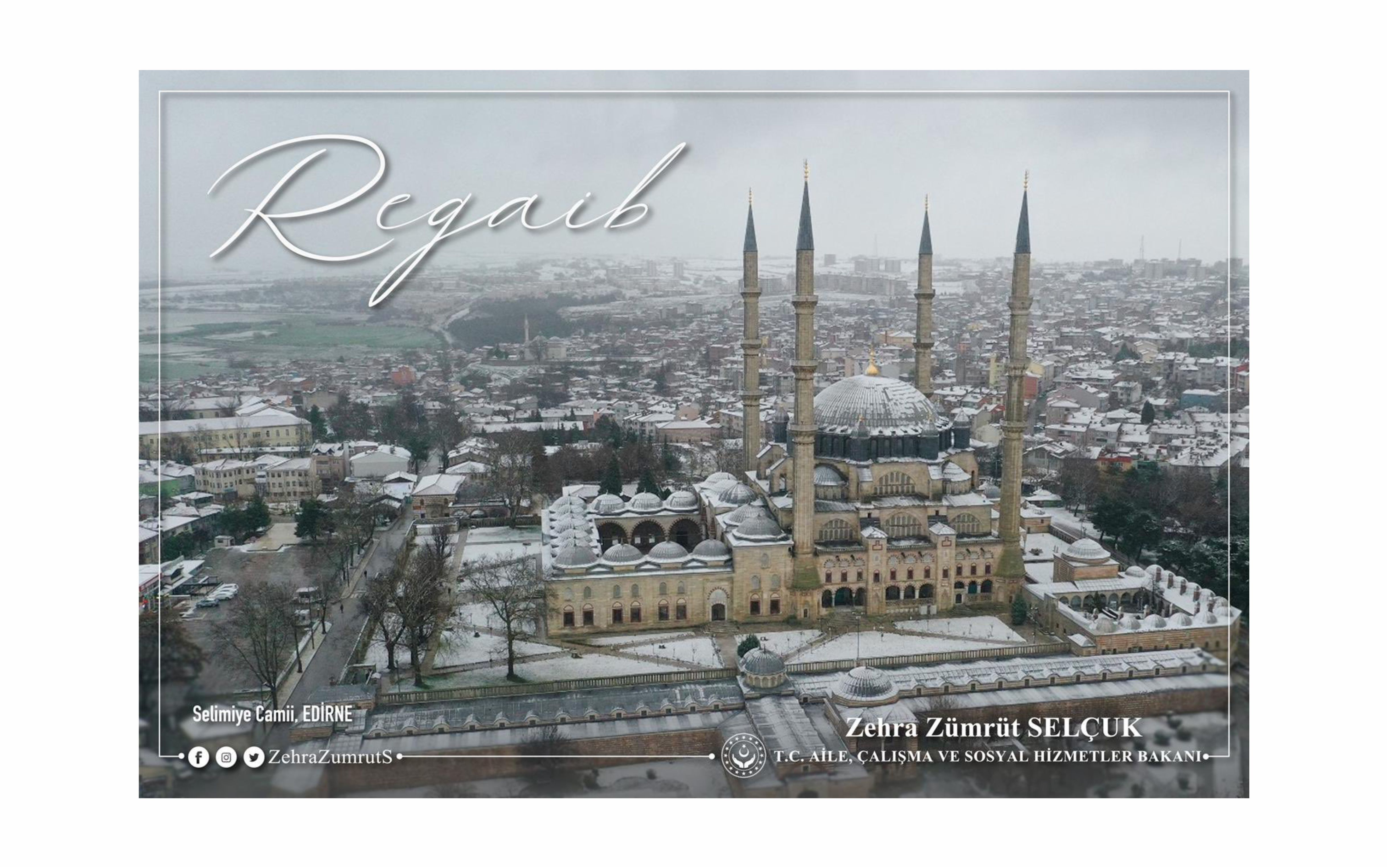 İl Müdürümüzün Regaib Kandili Mesajı