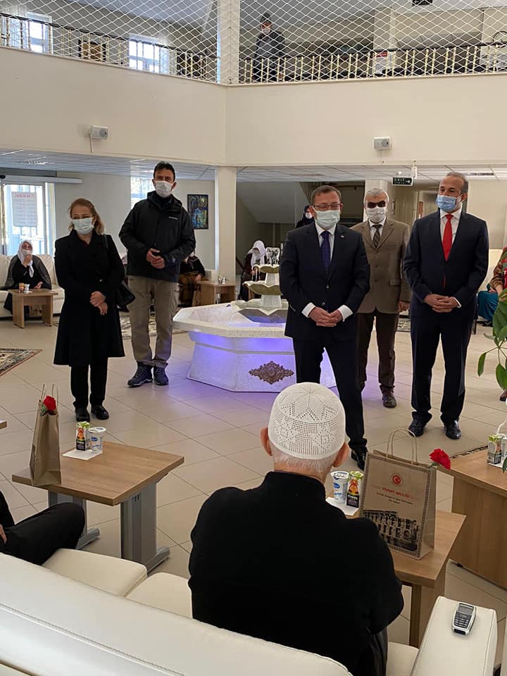 Yaşlılar Haftası Kuruluşlarımız Sadece Yaşlılların Katılımı ve Kovid 19 Salgını Tedbrileri Kapsamında Kutlandı