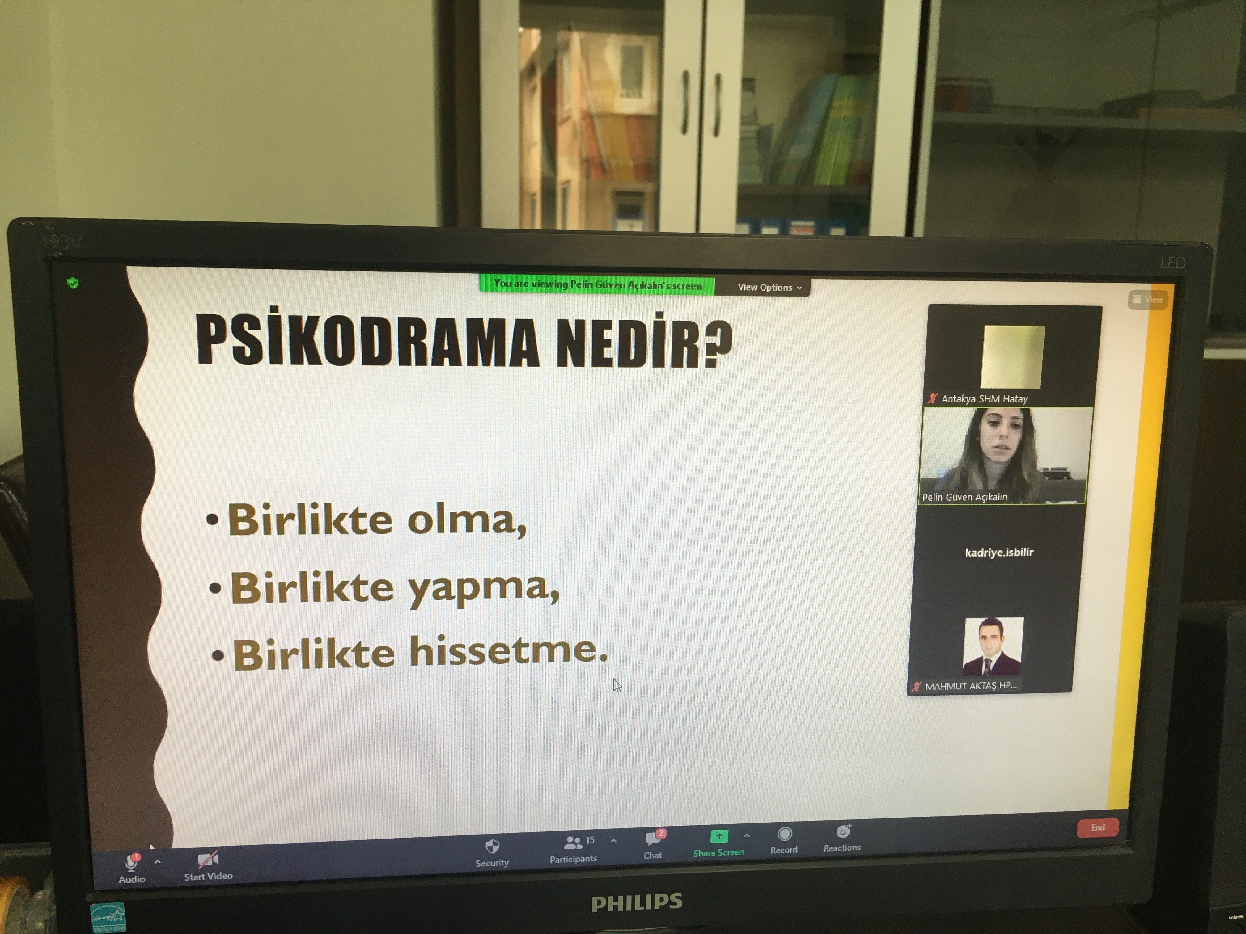 Meslek Elemanlarına “Çocuklarda Psikodrama ile Tanışma” Konulu Eğitim Verildi.