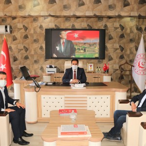 İl Müdürümüz Bilici'ye Öz Büro-İş 'ten Ziyaret - fotoğraf 1