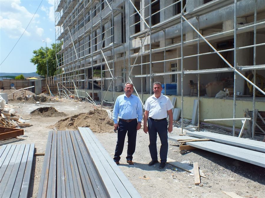 İl Müdürümüz Ersin FIRAT Çanakkale Gazi Evi ve Rehabilitasyon Merkezi Alanında İncelemelerde Bulundu