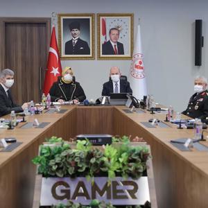 KADINA YÖNELİK ŞİDDETLE MÜCADELE İL KOORDİNASYON İZLEME VE DEĞERLENDİRME 2021 YILI 1. DÖNEM TOPLANTISI GERÇEKLEŞTİRİLDİ. - fotoğraf 2