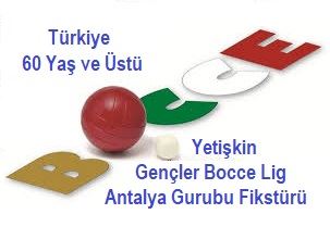 Türkiye 60 Yaş ve Üstü Yetişkin Gençler Bocce Ligi
