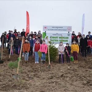 Edirne İlimizde “Mercan Hatıra Ormanı” Oluşturuldu - fotoğraf 7