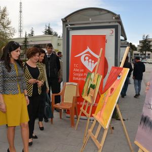 El İşi ve Resim Sergi Açılışı Yapıldı. - fotoğraf 4