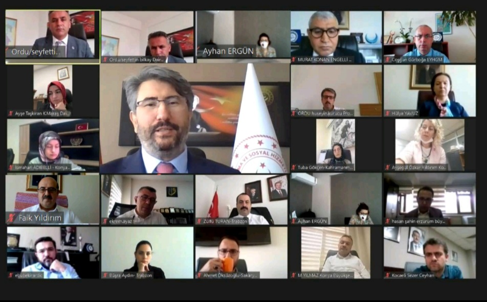 Yaşlı Destek Programı (YADES) Büyükşehir Belediyeleri Proje Saha Uygulamalarını Tanıtım ve Değerlendirme Toplantısı 28.05.2021 Tarihinde Çevrim İçi Olarak Gerçekleştirildi