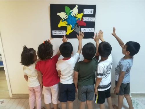 ÇES ve ÇEKOM Çocuklarımızdan 5 Haziran Dünya Çevre Günü'nde Farkındalık Resimler