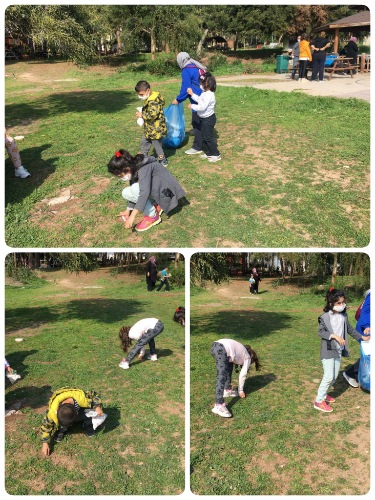 5 Haziran Dünya Çevre Günü'nde Mersin ÇES Çocuklarımız İş Başında