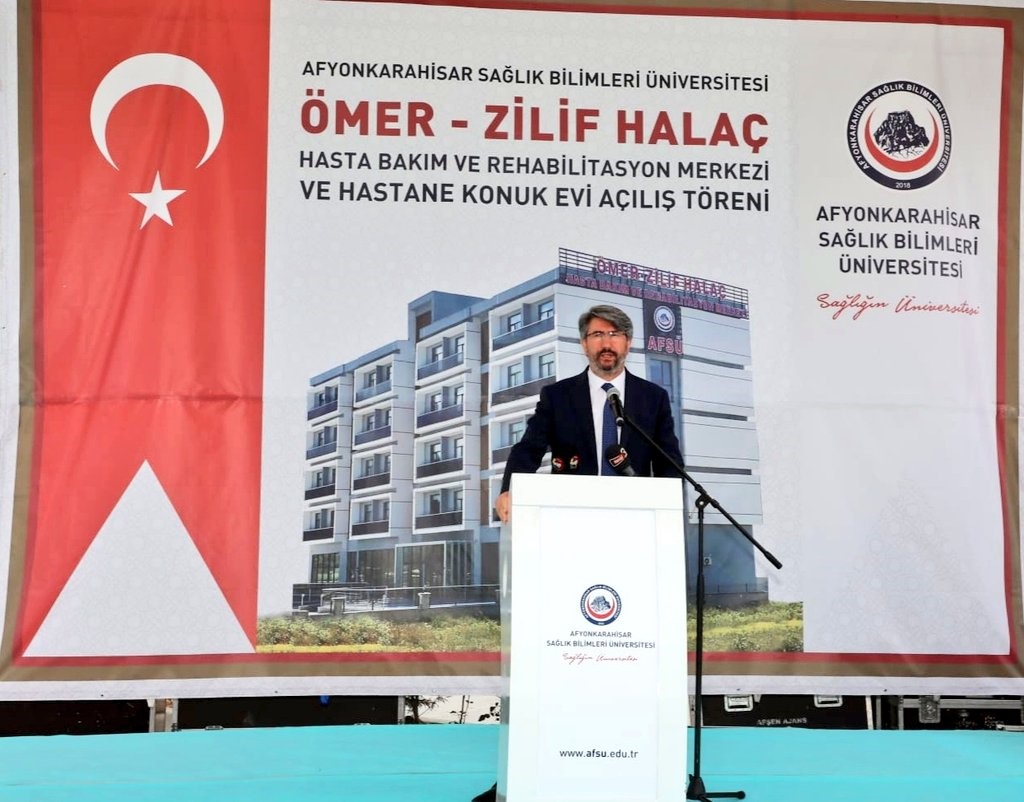 Engelli ve Yaşlı Hizmetleri Genel Müdürü Uzm. Dr. Orhan KOÇ Afyonkarahisar'da Hasta Bakım, Rehabilitasyon Merkezi İle Hastane Konukevi Açılışlarını Gerçekleştirdi
