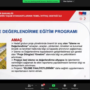 T-Suy Projesi “İzleme Ve Değerlendirme” Eğitimi Başladı - fotoğraf 2