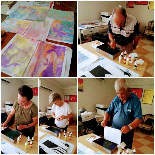 Tarsus Huzurevi'nde Kalan Çınarlarımızın Resim ve Atölye Çalışmaları