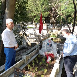 15 Temmuz Demokrasi ve Milli Birlik Günü Kapsamında  Şehitlerimizin Kabirleri Ziyaret Edildi  - fotoğraf 12