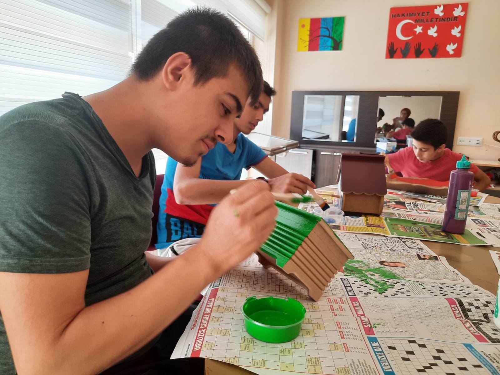 Ahşap Boyama İle Terapi