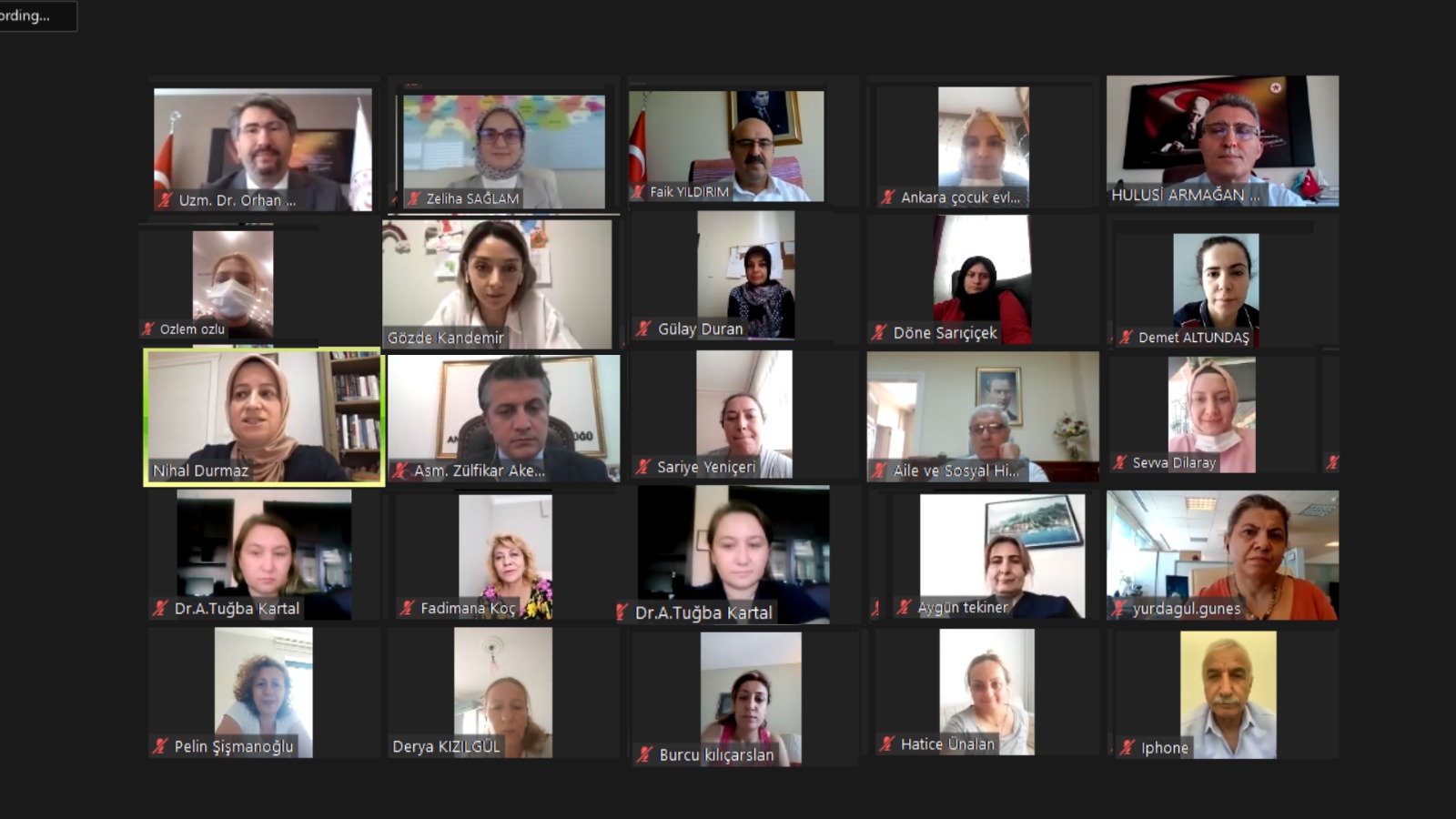 “Beni Fark Et” Projesinin Açılış Toplantısı 24 Ağustos 2021 Tarihinde Çevrim İçi Olarak Gerçekleştirildi 