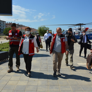 Bakanımız Sayın Derya Yanık Bozkurt ’da karadan ve havadan incelemelerde bulundu - fotoğraf 1