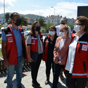 Bakanımız Sayın Derya Yanık Bozkurt ’da karadan ve havadan incelemelerde bulundu - fotoğraf 2