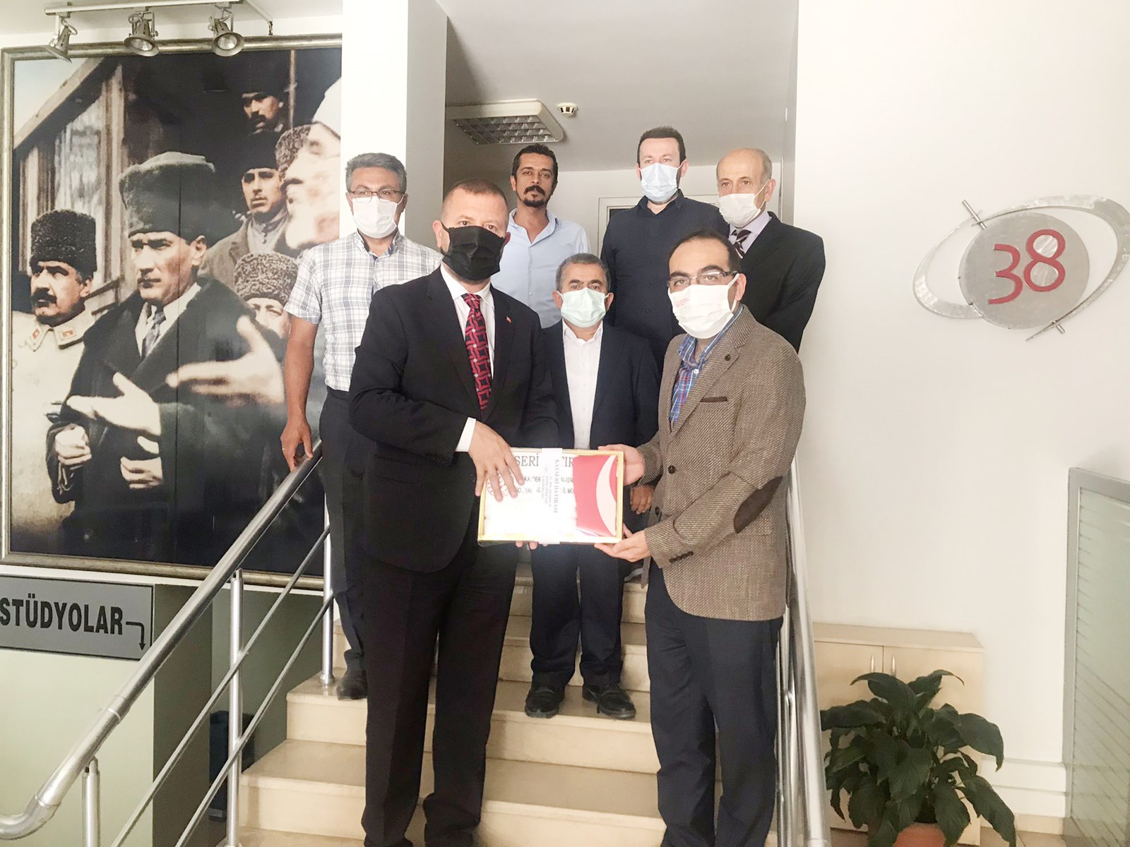 İl Müdürümüz Cüneyd Özdemir’den Kayseri Yozgatlılar Federasyonu Başkanı Deniz Çağan’a Ziyaret