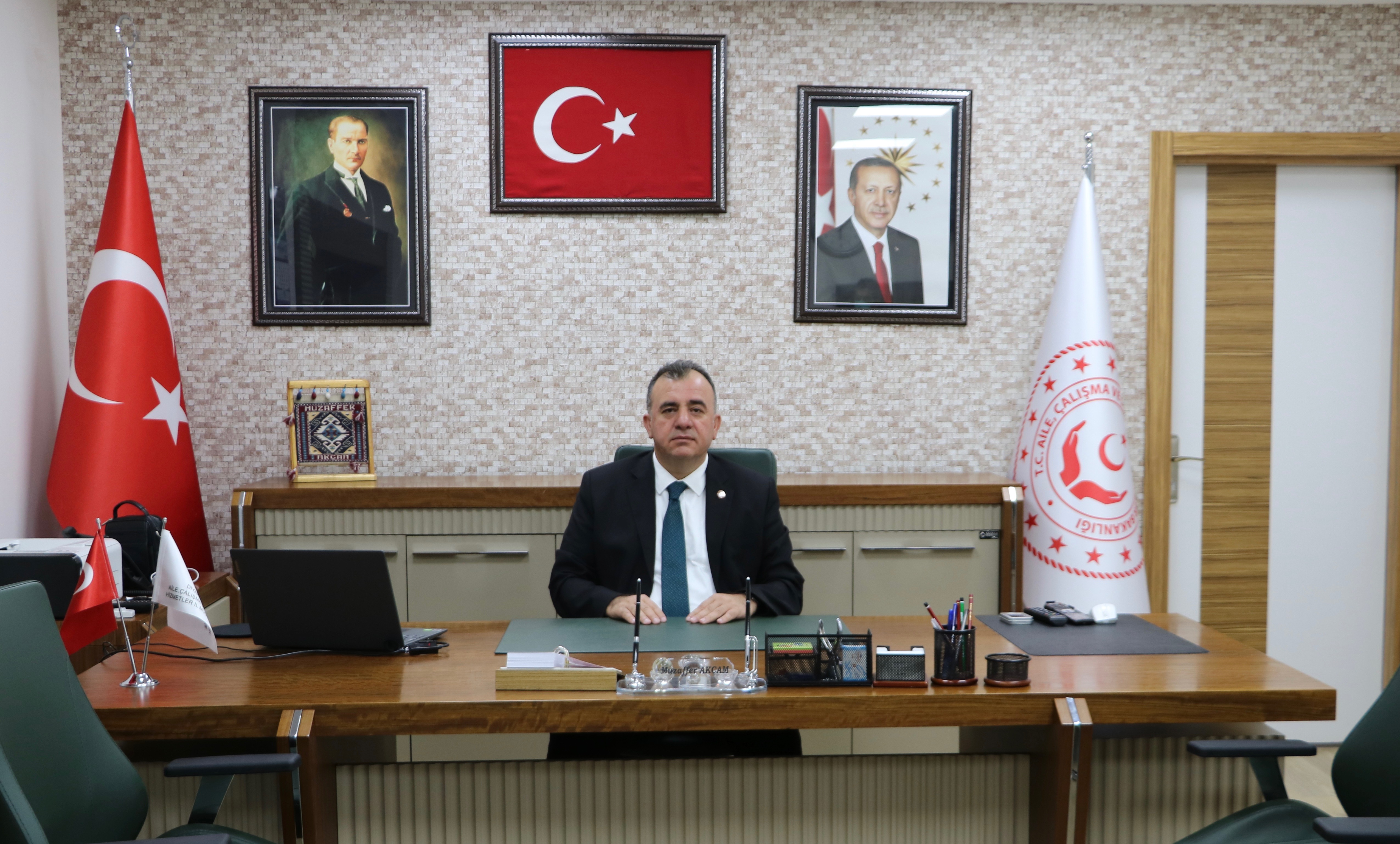 İl Müdürümüz Sn. Muzaffer AKÇAM'ın göreve başlama mesajı