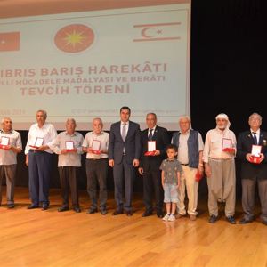 Kıbrıs Barış Harekâtı Milli Mücadele Madalyası ve Beratı Tevcih Töreni Düzenlendi - fotoğraf 9