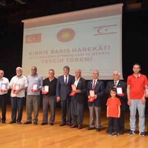 Kıbrıs Barış Harekâtı Milli Mücadele Madalyası ve Beratı Tevcih Töreni Düzenlendi - fotoğraf 10