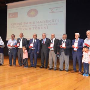 Kıbrıs Barış Harekâtı Milli Mücadele Madalyası ve Beratı Tevcih Töreni Düzenlendi - fotoğraf 11