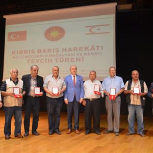 Kıbrıs Barış Harekâtı Milli Mücadele Madalyası ve Beratı Tevcih Töreni Düzenlendi - fotoğraf 13