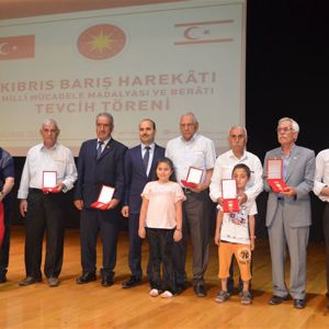 Kıbrıs Barış Harekâtı Milli Mücadele Madalyası ve Beratı Tevcih Töreni Düzenlendi - fotoğraf 18