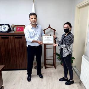 Afet ve Acil Durum Yönetimi Başkanlığı Tarafından Psikososyal Destek Ekibimize Teşekkür Belgeleri İletildi. - fotoğraf 3