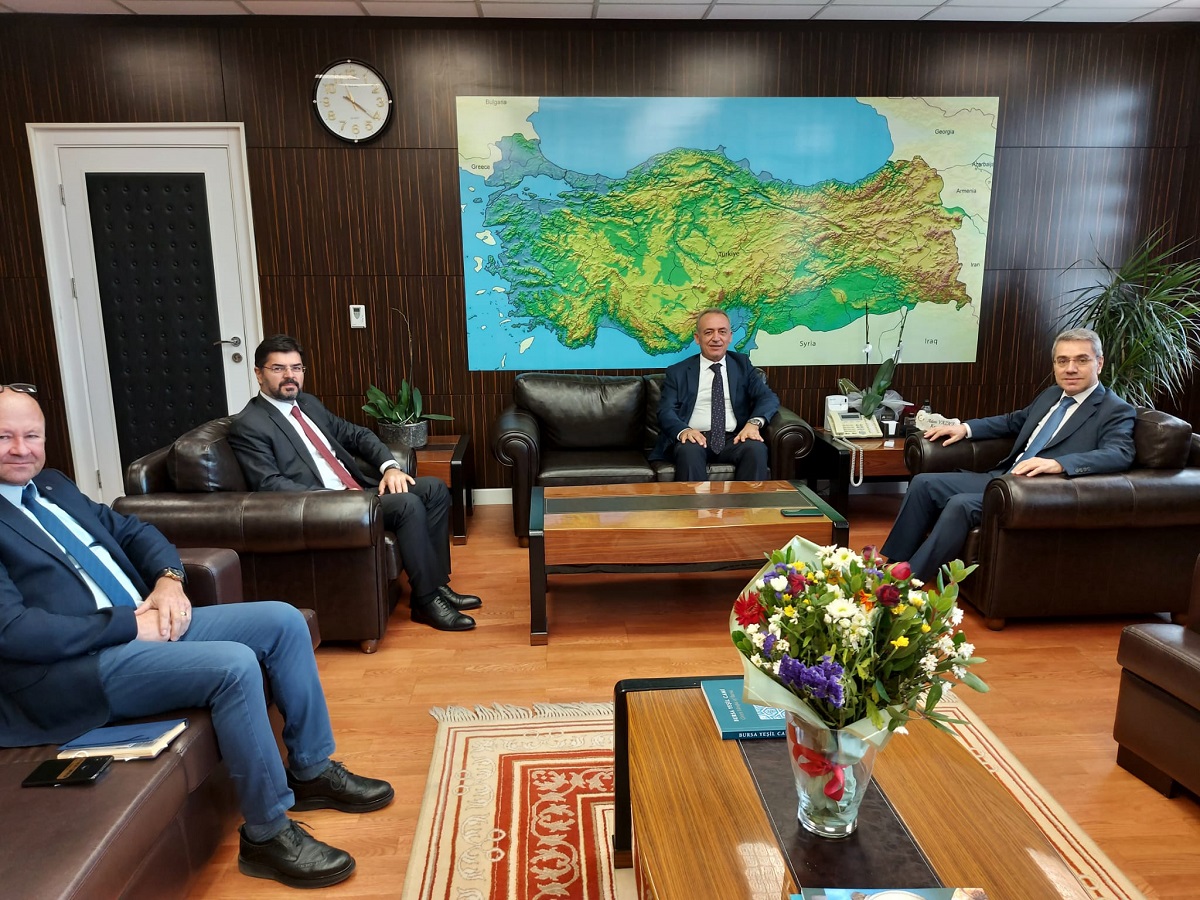 İl Müdürümüz, Sayın Yıldırım Kaymakamımıza Ziyaret Gerçekleştirdi