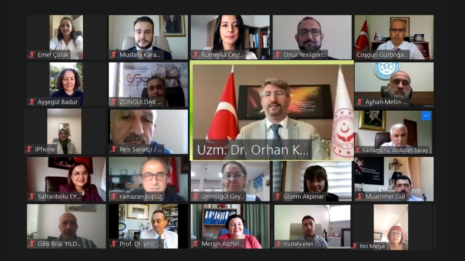 21 September World Alzheimer Day Meeting was Held Online with the Participation of Stakeholders