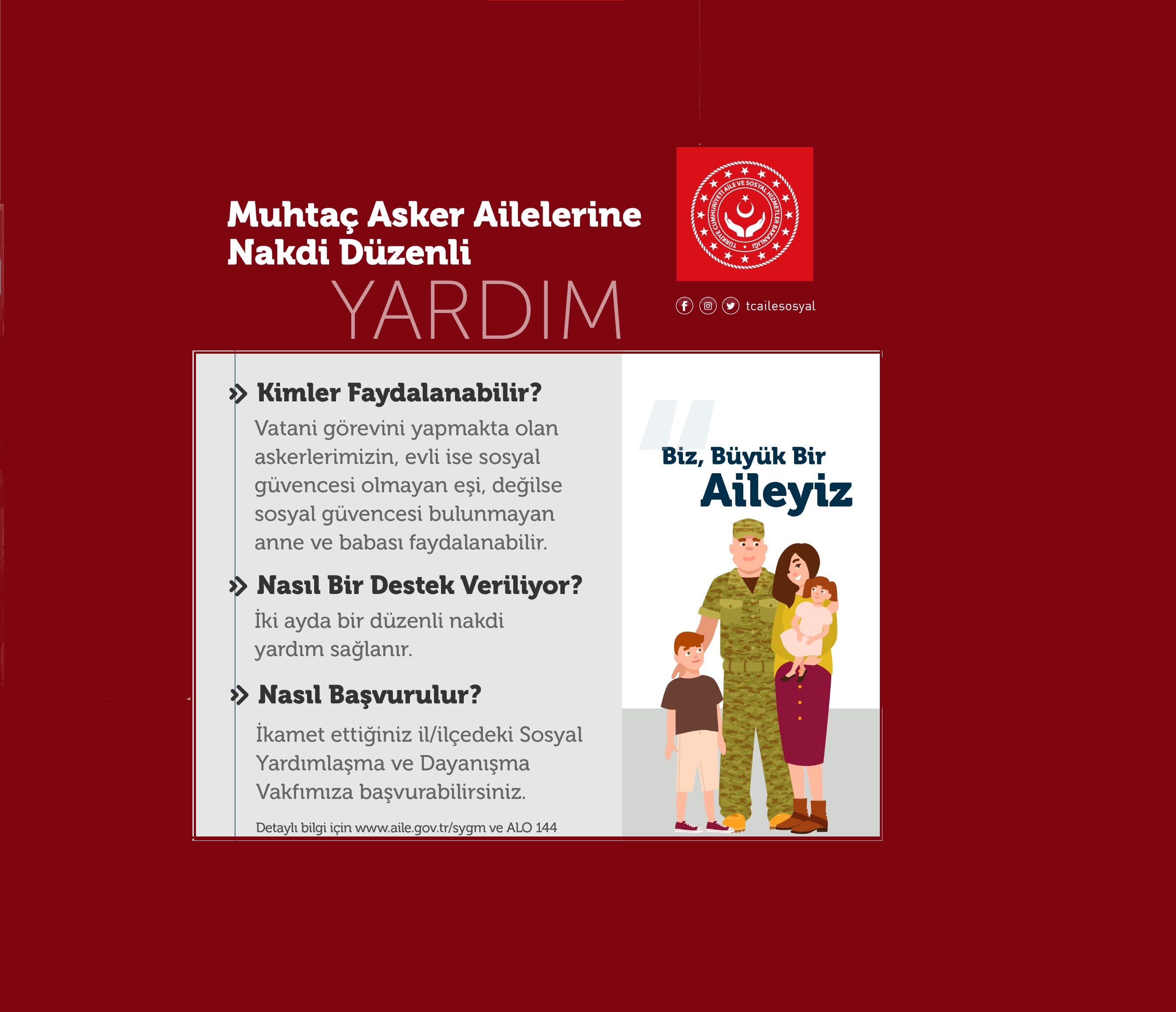 Muhtaç Asker Ailesi Yardımından Kimler Yararlanabilir?