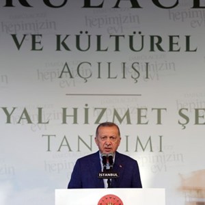 Cumhurbaşkanı Erdoğan ve Bakanımız Yanık Darülaceze Yurt ve Kültürel Tesis Açılışı ve Darülaceze Sosyal Hizmet Şehri Tanıtım Töreni’ne katıldı - fotoğraf 1
