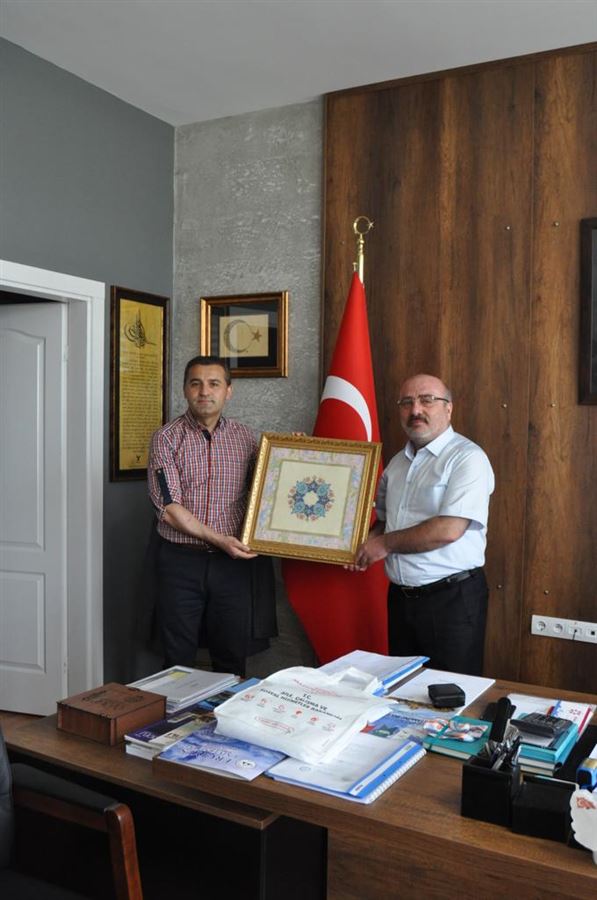 İL MÜDÜRÜMÜZ NEVZAT ÖZER’DEN KAYSERİ ÜNİVERSİTESİ REKTÖRÜ PROF. DR. KURTULUŞ KARAMUSTAFA’YA NEZAKET ZİYARETİ