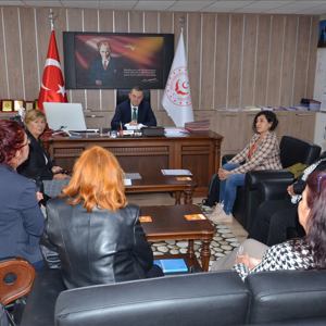 Kadınlar Alanında Çalışmalar Gerçekleştiren Sivil Toplum Kuruluşlarından İl Müdürümüz Bilgin ÖZBAŞ’a Ziyaret - fotoğraf 1