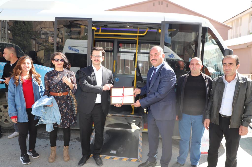Hakkari Belediyesi Toplu Taşıma Araçlarına Erişebilirlik Belgesi Verildi
