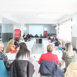 Kadına Yönelik Şiddetle Mücadele 4. Ulusal Eylem Planı’nın yürürlüğe girmesiyle 2022-2025 yıllarını kapsayan Kadına Yönelik Şiddetle Mücadele İl Eylem Planı hazırlamak üzere Vali Yardımcımız Sayın Murat Çağrı ERDİNÇ başkanlığında çalıştayımızı gerçekleştirdik. - fotoğraf 7