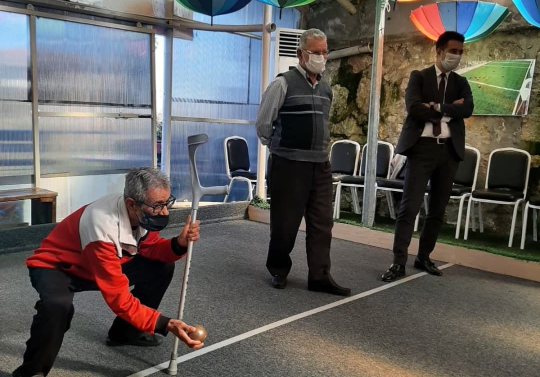 Finale Kalan Bocce Takımına moral ziyareti