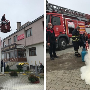 Uzunköprü Huzurevinde Yangın Tatbikatı - fotoğraf 2