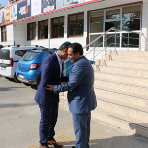 İl Müdürümüz Bilici’ye Hilvan Kaymakamı Furkan Duman’dan ziyaret - fotoğraf 2