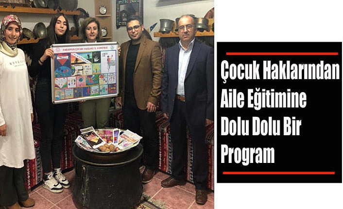Yerel Haber Kanalında Çocuk Hakları ve Aile Eğitimi Konusunda Canlı Yayın Programı 