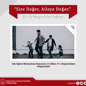 10-16 Mayıs Aile Haftamız Kutlu Olsun! - fotoğraf 1