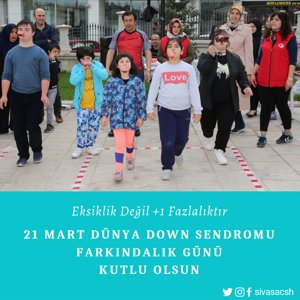 21 Mart Dünya Down Sendromu Farkındalık Günümüz Kutlu Olsun! - fotoğraf 1