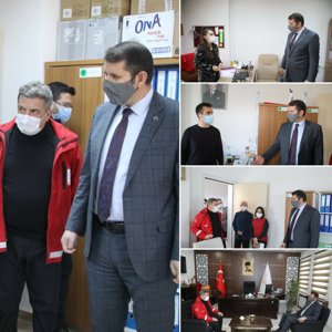Valimiz Sayın Salih Ayhan ve Vali Yardımcımız Sayın Yunus Emre Temel'den Müdürlüğümüze Ziyaret - fotoğraf 4